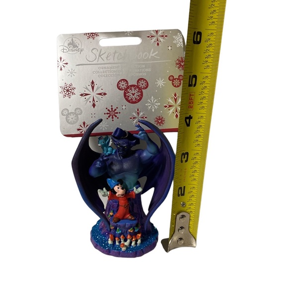 Disney Sketchbook Ornament Fantasia Chernabog Sorcerer Mickey Mouse Christmas - Picture 2 of 12